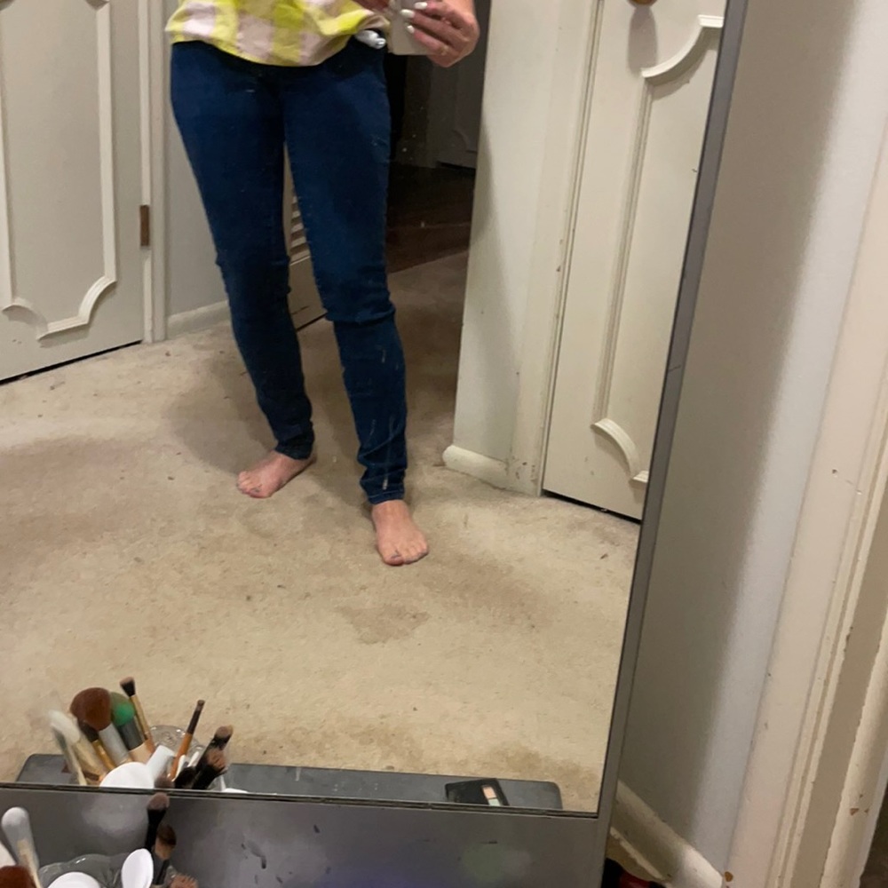 Skinny strength denim. Old Navy size 4 Rockstar